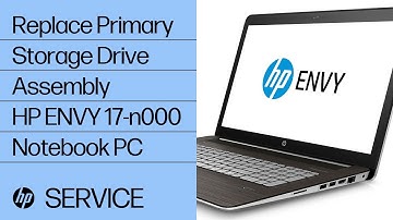 Replace the Primary Storage Drive Assembly | HP ENVY 17-n000 Notebook PC | HP
