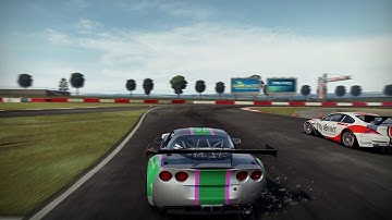 Need for Speed Shift 2 Unleashed Silverstone Corvette Z06.R GT3 Chase Cam