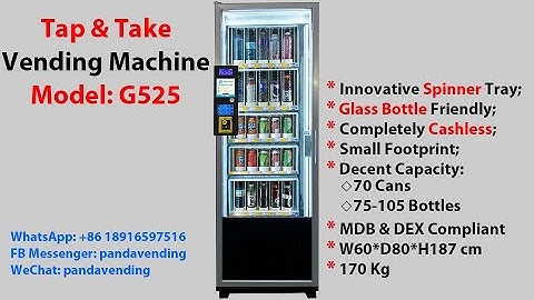 Innovative Spinner Type Vending Machine (G525)