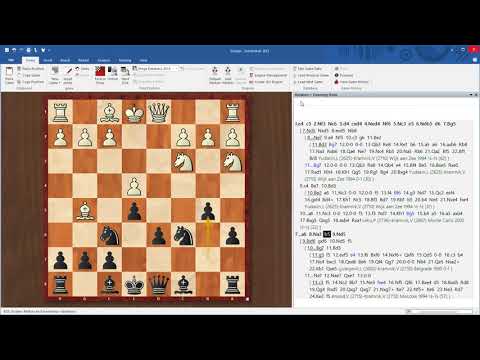 Repertoire Training in ChessBase 15