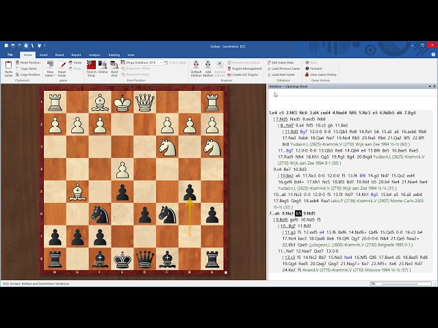 Repertoire Training in ChessBase 15 