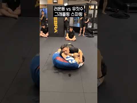 유짓수 vs 일반인 블랙벨트 그래플링 스파링 #블랙컴뱃