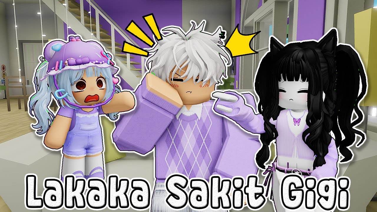 SATU RUMAH PANIK KARNA @LAKAKARoblox SAKIT GIGI | BIMALA FAMILY EPS.1