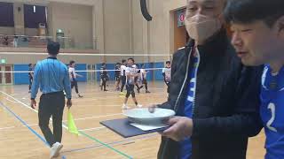 제43회 국무총리배 전국 남,여 9인제 배구대회 4강 1세트(JSVC vs 빅터스)