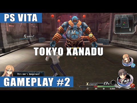 Tokyo Xanadu English PS Vita Gameplay #2 (Ruins of Abstraction)