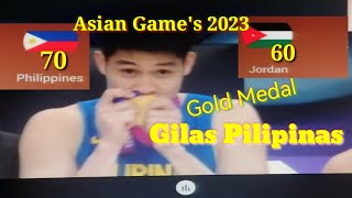 2023 Asian Game's Basketball Champion ll Gilas Pilipinas