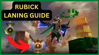 How to RANK UP with RUBICK -Dota 2 laning Guide
