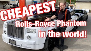 I bought the cheapest Rolls Royce Phantom in the world! The most in depth look at the car!
