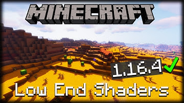 BEST Low End / High FPS Minecraft Shaders 1.16.5 - Low End Minecraft Shaders PC! (2024)