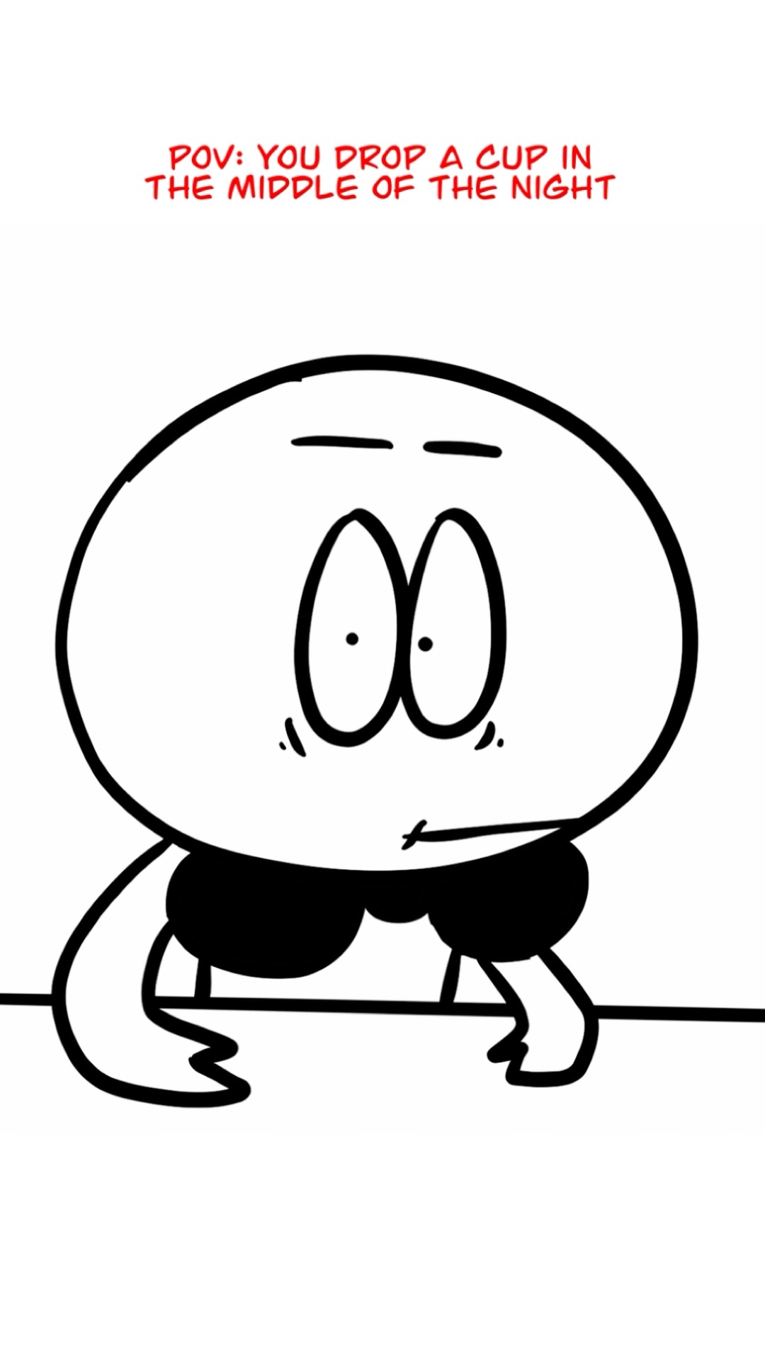 Dropping A Cup ? (Animation Meme) #shorts