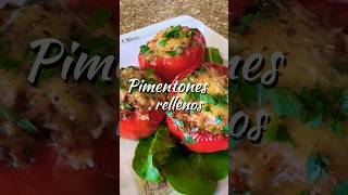 Pimentones rellenos #pimenton #pimientosrellenos #pimientosrellenos