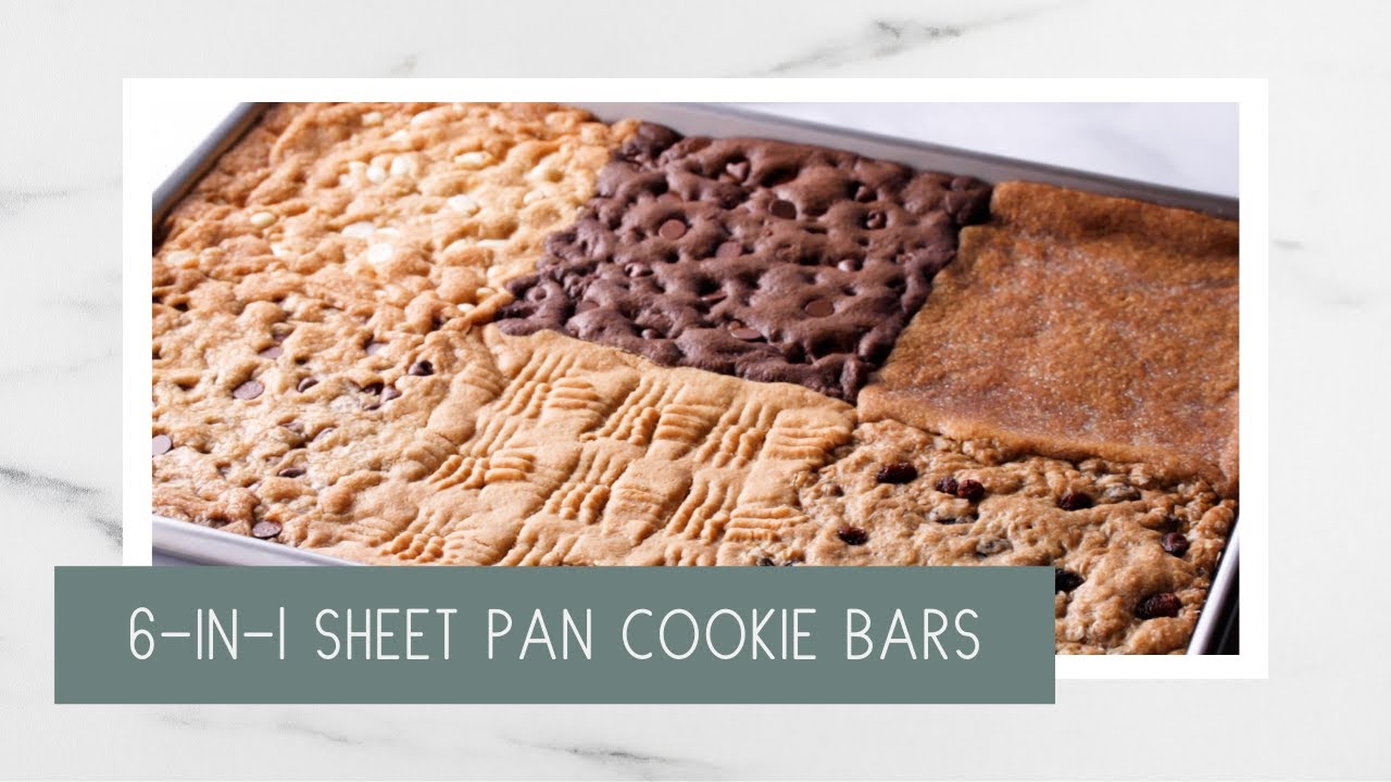 Sheet Pan Cookie Bars - Good Things Baking Co