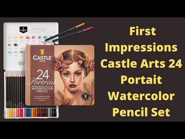 Premium Watercolor Pencils - Set of 24