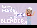 How to make a gfx for beginners with blender 29  jimindagirl