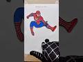 Spider-Man Gets Corrupted 🕷️🖤 #art #drawing #SpiderMan #sandart