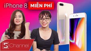 Schannel chơi lớn: TẶNG IPHONE 8 MIỄN PHÍ nhân dịp cán mốc 800.000 subscribers