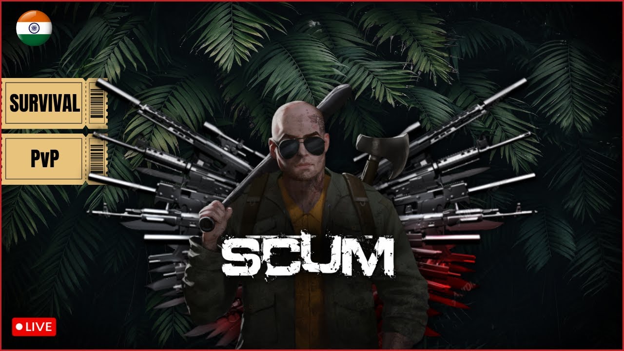 Scum Survival PVP Base Building Live With Henkinstein 