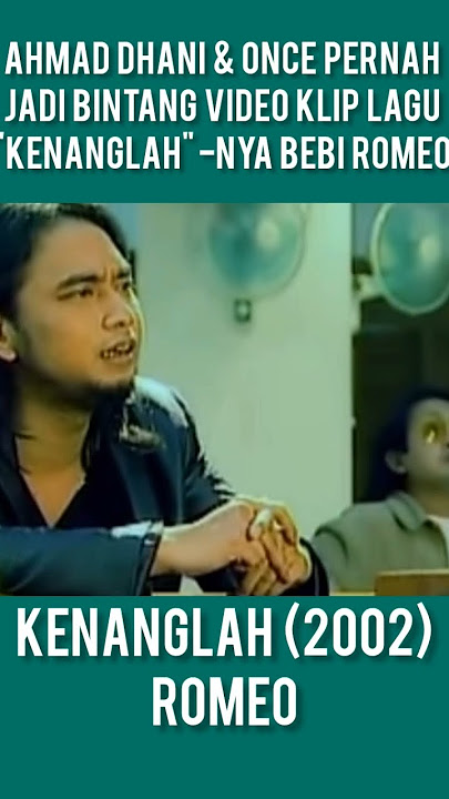 KENANGLAH - BUKTI PERSAHABATAN AHMAD DHANI, ONCE & BEBI ROMEO‼️#once #ahmaddhani #bebiromeo #klip