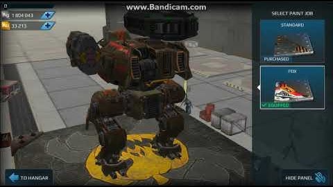 War Robots test server 3.4.0 (307) - New weapon Storm & Boa new look