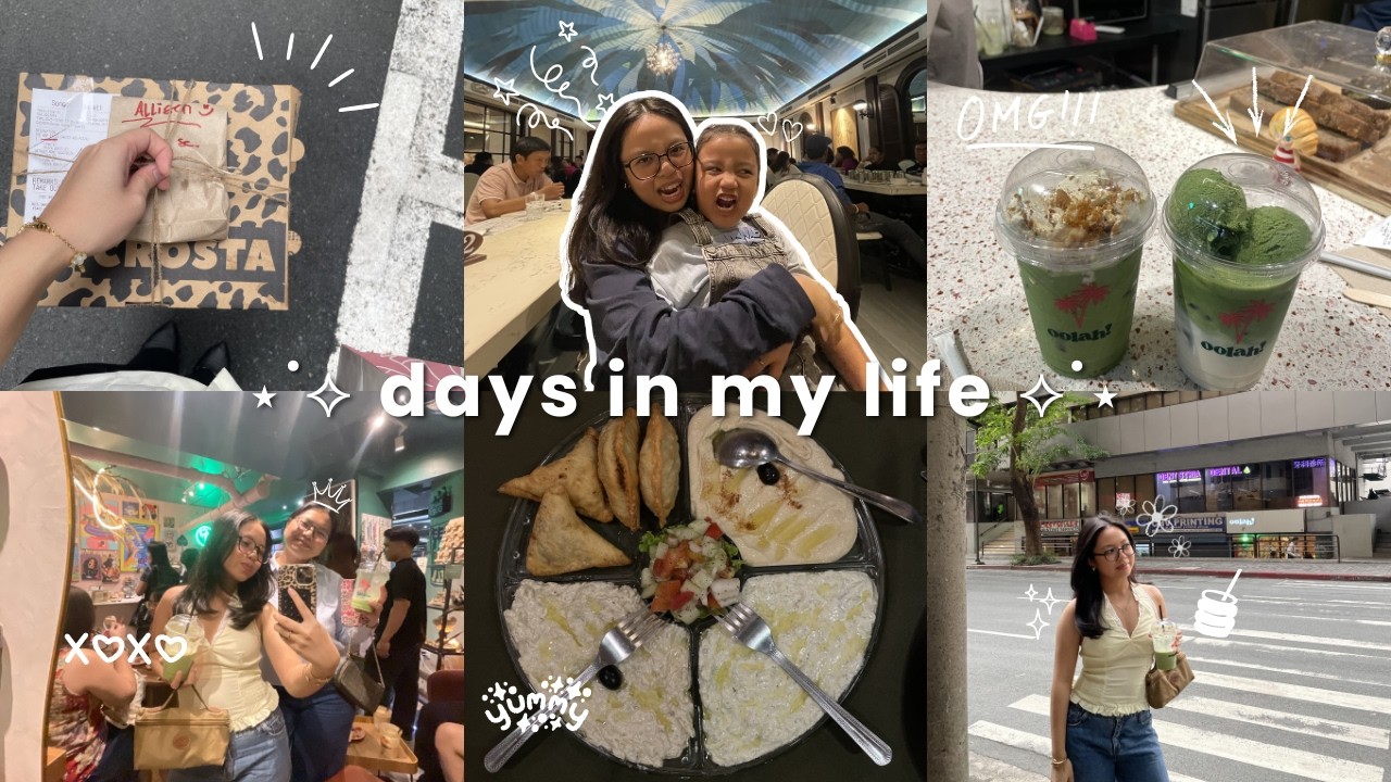 days in my life: matcha date, family time, and more matcha !! | sincerelyalli