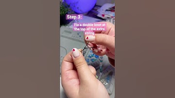 How to make a phone charm #y2k #charms #beads #howto #phonecharm