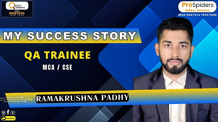 Big News! Meet Ramakrushna Padhy, our superhero in a world of QA testing