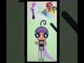 Insideout and powergirl mixing💞 #shorts #ytshorts #digitalart #youtube #viralvideo