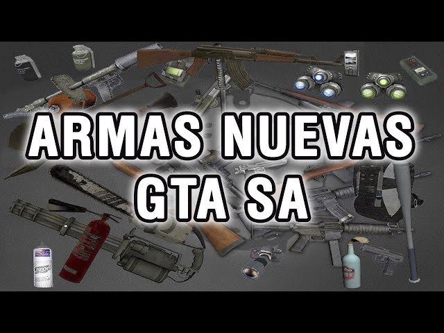 Como Instalar Armas Convertidas Do GTA V Para O GTA San Andreas