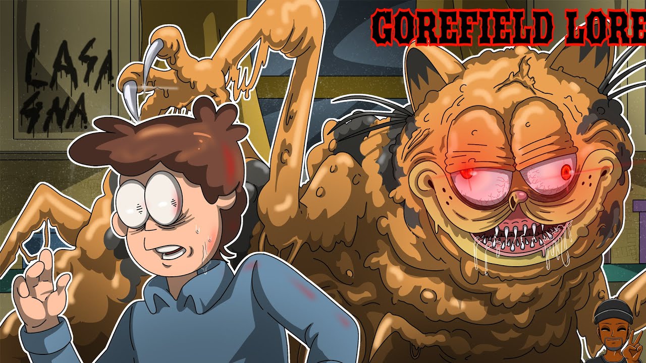 GOREFIELD - SCP-3166 #gorefield #garfield #creepy #creepypasta