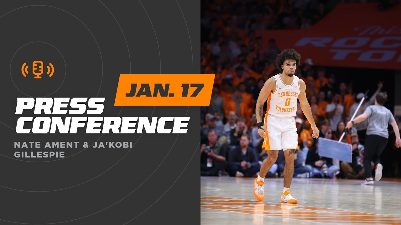 MBB | Nate Ament & Ja'Kobi Gillespie Postgame vs. Kentucky (1.17.26)