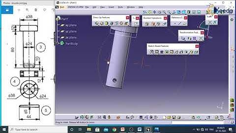 Design and Assembly of Knuckle Joint Part   2