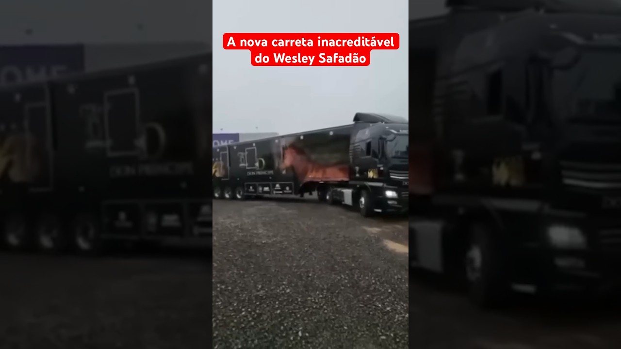 A NOVA CARRETA DO WESLEY SAFADÃO É IMPRESSIONANTE