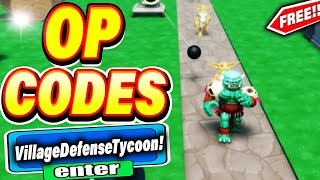 Roblox Village Defense Tycoon codes (September 2023): Free Gold