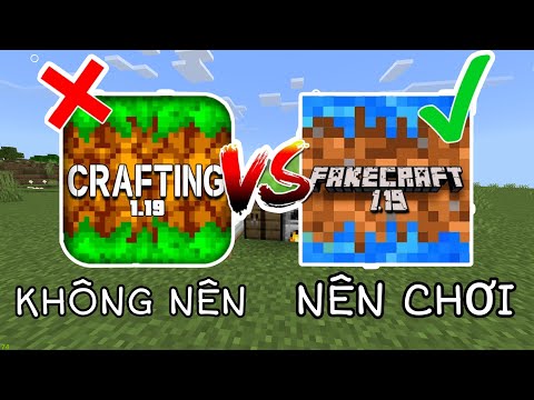 #1 Mình Lại Tìm Ra Thêm 1 Game Mới | NHÁI MINECRAFT GIỐNG CRAFTING AND BUIPDING | Trên Điện Thoại..!! Mới Nhất