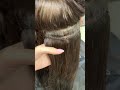 Коррекция голливудского наращивания волос
