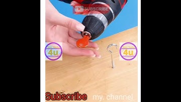 drill machine hacks | drill machine life hacks you should know #shorts #hacks #easyhacks4u