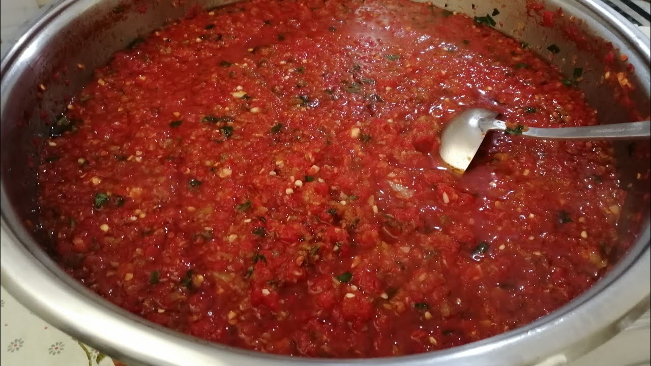 Kahvaltılık Domates Sos Tarifi / Asla Bozulmayan Garanti Tarif