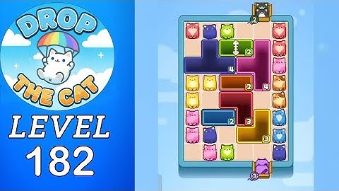 Drop The Cat Level 182 Walkthrough