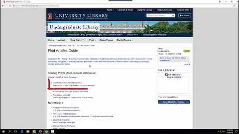 How to Find Academic Search Ultimate