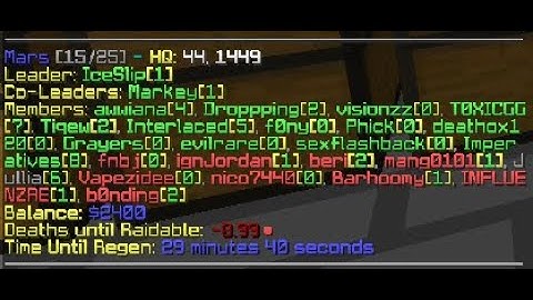 Making Mars ☄️ RAIDABLE w/ Loyalty 💉 | VeltPvP Legions