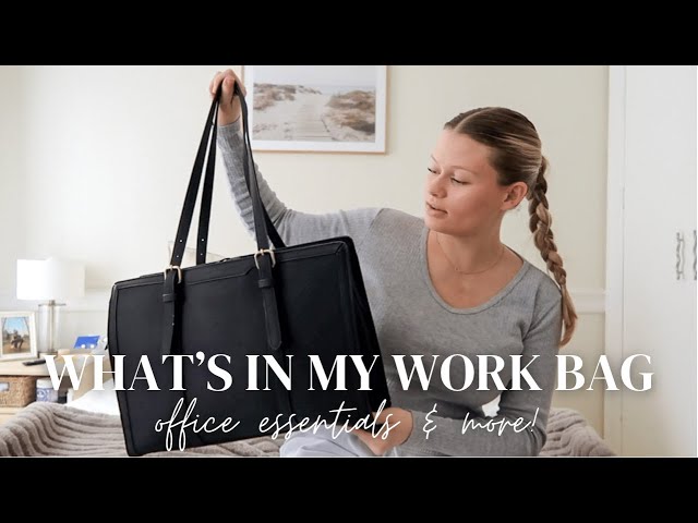 Back to the Office Essentials - my Work Essentials - katygoodship