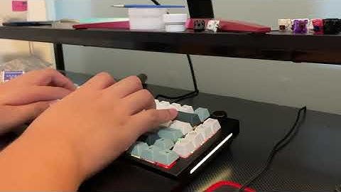 GMMK pro with PE Foam (Kon momo) Lubed + Filmed