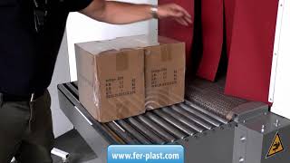 Tunnel di termoretrazione FP-8875 per grandi prodotti - www.fer-plast.com