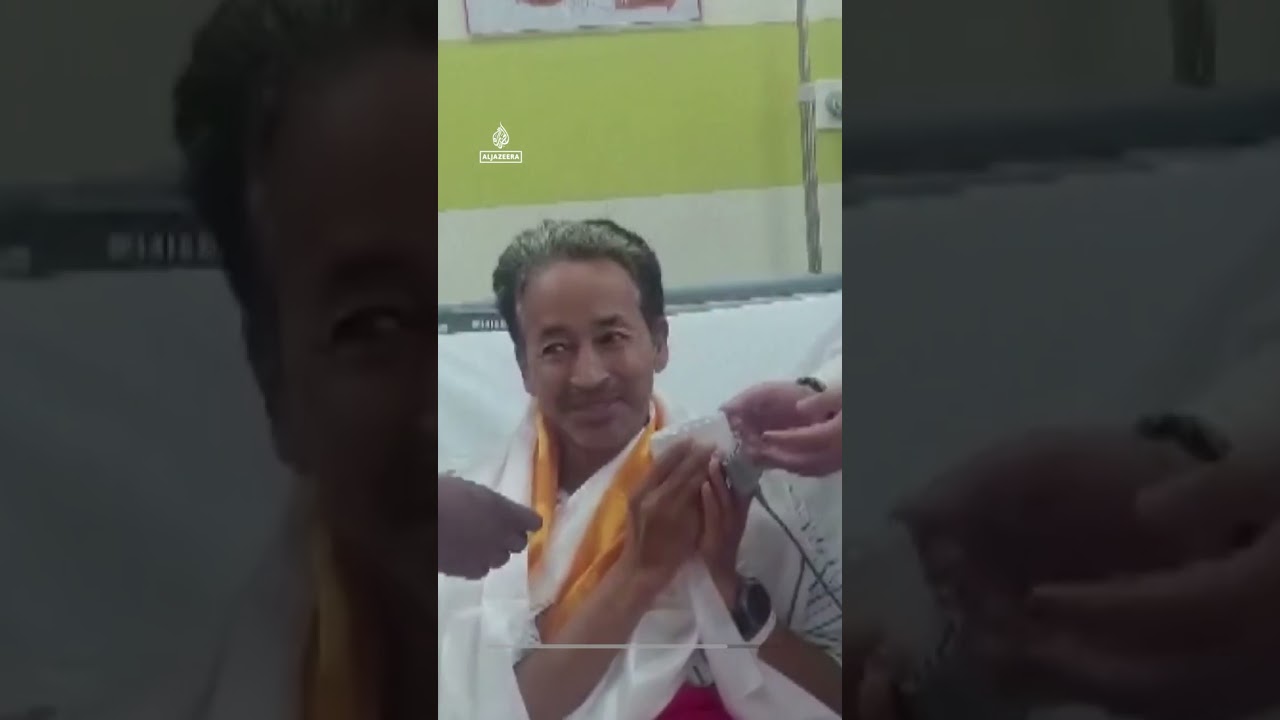 Indian activist Wangchuk ends 26-day hunger strike | AJ #shorts
