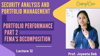 Portfolio Performance Part 2 Fema's Decomposition