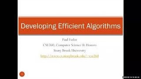 CSE260: Computer Science B: Honors: Efficiency of Algorithms (part 1)