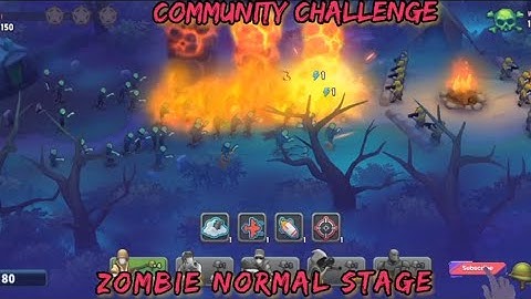 Guns up mobile 🎃 community challenge ! 👽Zombies💀☠️