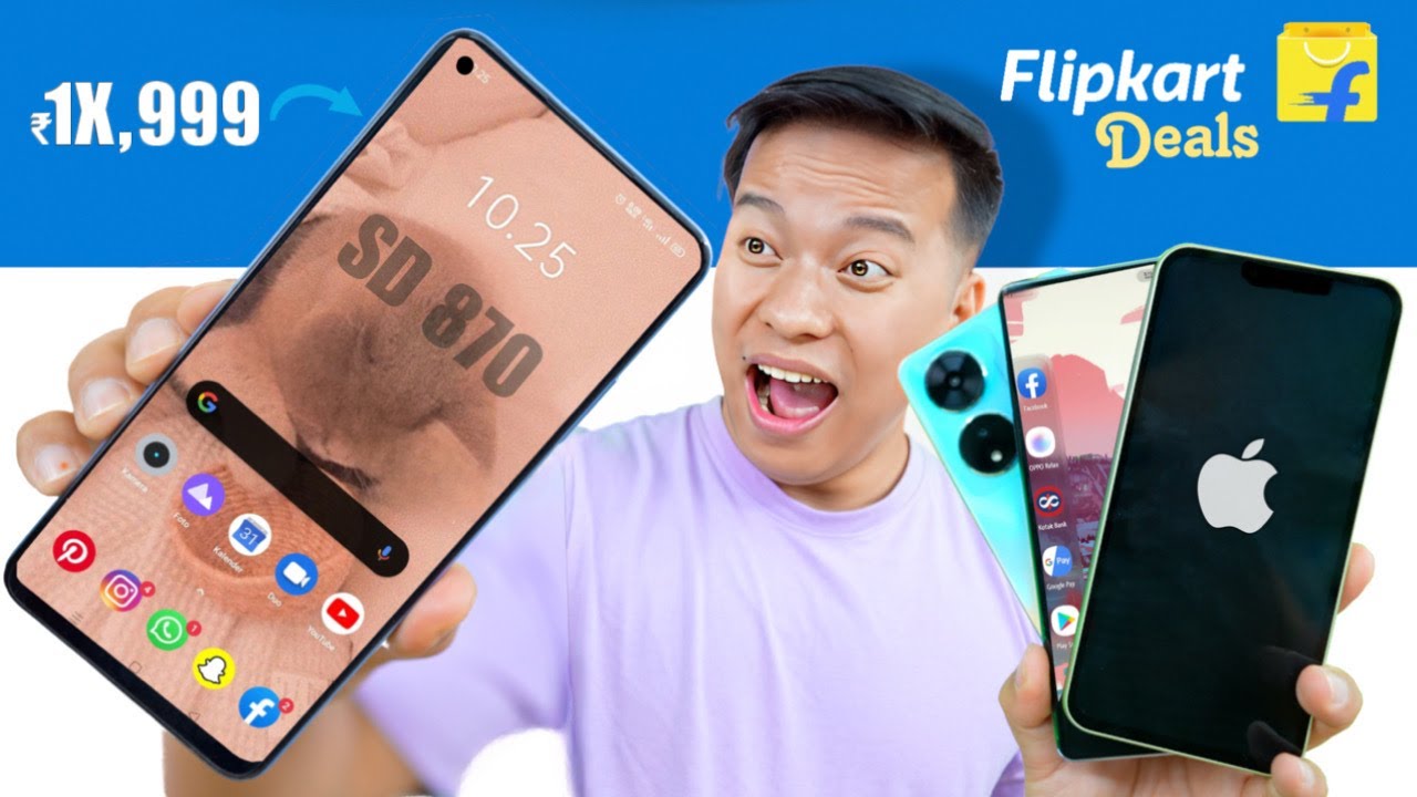 Top Phone Deals For You  - Flipkart Big Saving Days Sale 2023's Banner