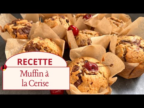 RECETTE - Muffin  la Cerise - YouTube