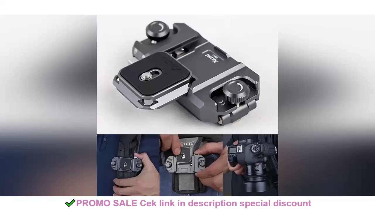 Universal DSLR Camera Gimbal Arca Swiss Quick Release Plate Clamp Quick Switch Tripod Slider Mount A